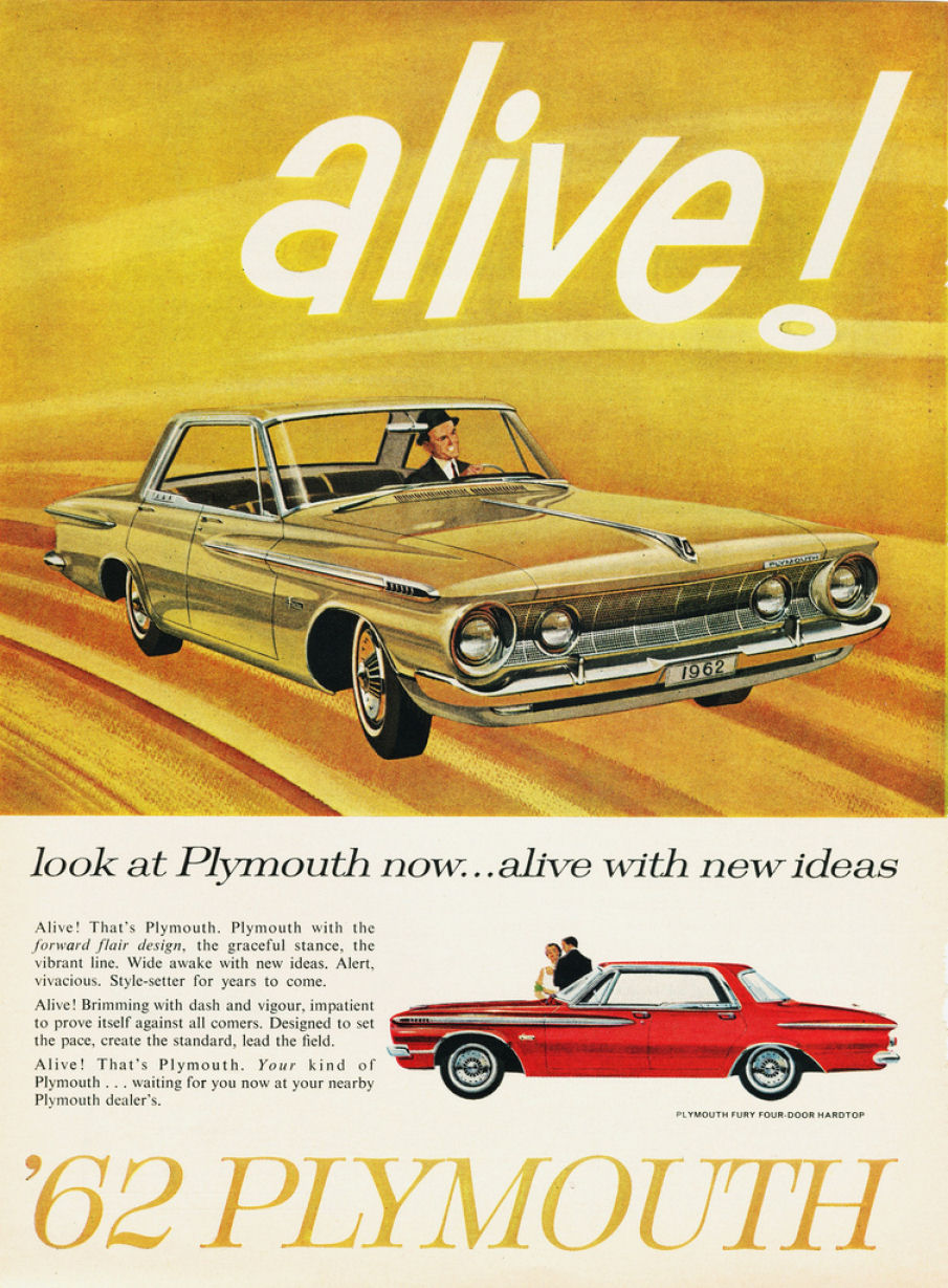Skal jeg være HELT ærlig, så var Chevrolet's Impala også en hele del flottere i 1962. Så forstår udmærket hvorfor flere valgte en Impala frem for en Fury