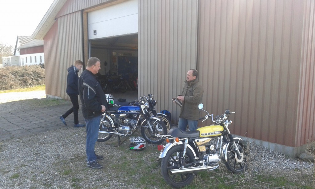 Næste stop hos endnu en Yamaha nørd, Ketil