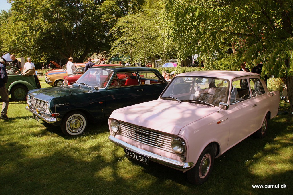 Vauxhall Viva i lys pink. Ikke tosset alligevel.